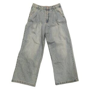 Weekend Academy Light Wash Wide Leg Blue Jeans Boy's Size 14 New with Tags NWT
